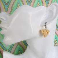 Swiss Cheese Earrings with Super Hypoallergenic Niobium Ear Wires for Even the Most Sensitive Ears!