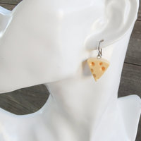 Swiss Cheese Earrings with Super Hypoallergenic Niobium Ear Wires for Even the Most Sensitive Ears!