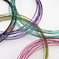 Niobium Nose Hoop or Cartilage Hoop Earring - Niobium Nose Ring in 8 Colors and 6 Sizes for Sensitive Ears, 100% Made in USA