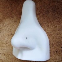 14k White Gold Nose Stud, TEENY TINY Flat Nose Ring, Screw or L Bend - Solid White Gold, Super Thin 24 Gauge Post - 100% Made in USA