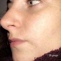Skinny Nose Ring Hoops, Set of TWO: Yellow or Rose-Gold Filled or Sterling Silver - Helix Ring, Tragus Ring, Lip Ring, Etc, 100% Made In USA