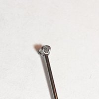 Titanium Stud Earrings, Cubic Zirconia Gemstone Earrings in 3 Sizes - 21g Cartilage Studs for Men or Women - Single Stud or Pair