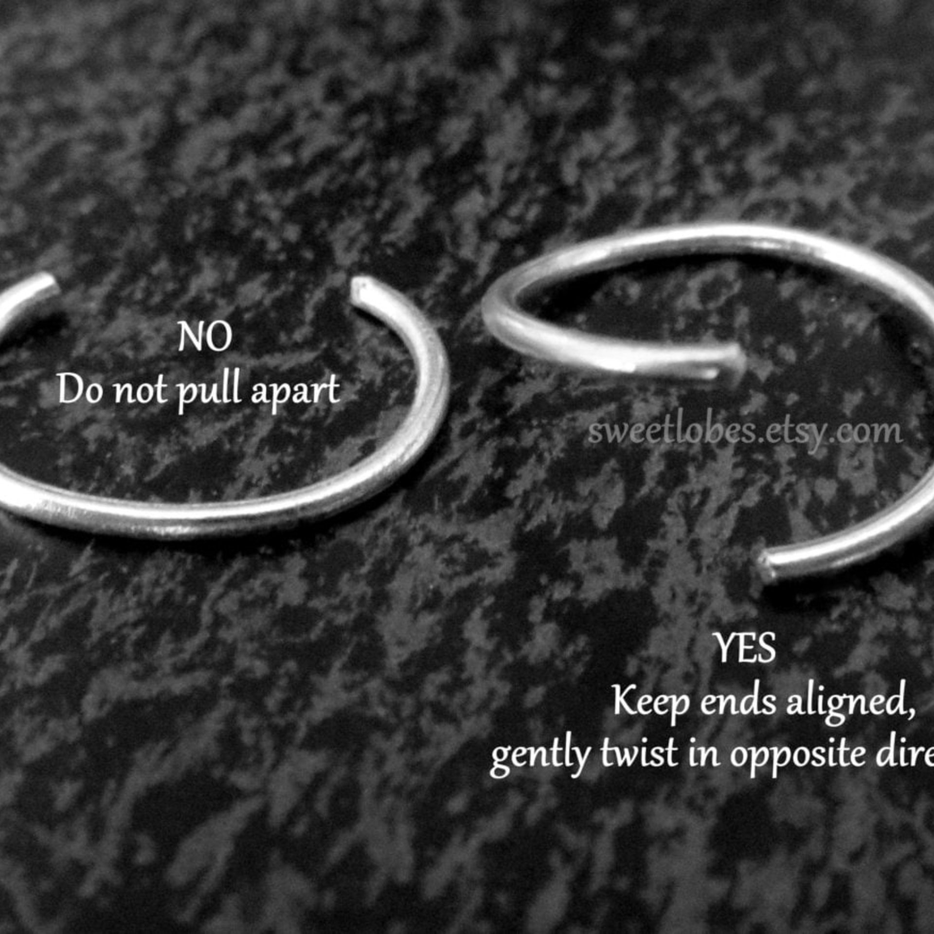 Solid Copper Nose Ring, Earring, Cartilage Endless Hoop, Beautiful Copper Hoop Available in Gauges from 24g to 16g, 100% Pure, Solid Copper